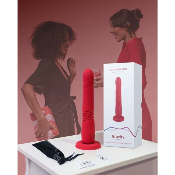 Lovense Gravity Bluetooth Automatic Thrusting & Vibrating Dildo